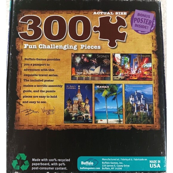 Neuschwanstein Castle 300 Piece Jigsaw Puzzle by Buffalo Games - Picture 3 of 4